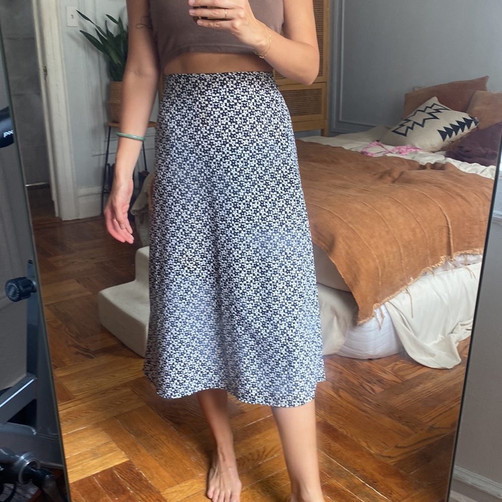 VTG Y2K Flower Skirt